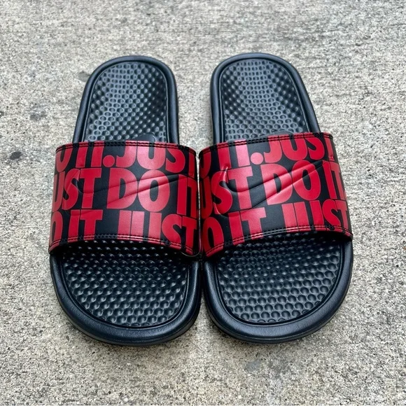 Nike | Shoes | Nike Benassi Slides Just Do It Blacks  display picture 2